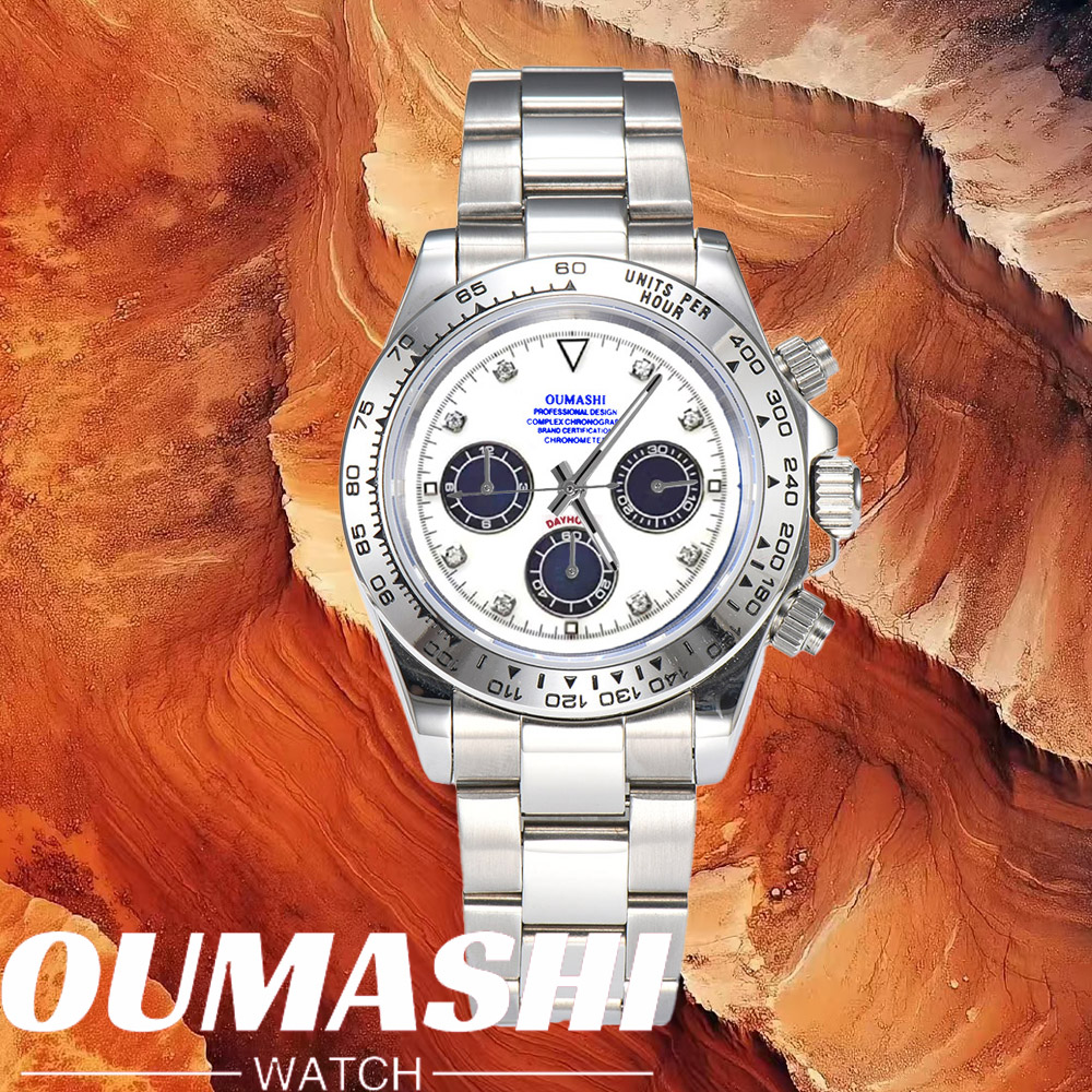 Watch Winder Compact - Luxury VK63 Watches Sapphire Glass 316L