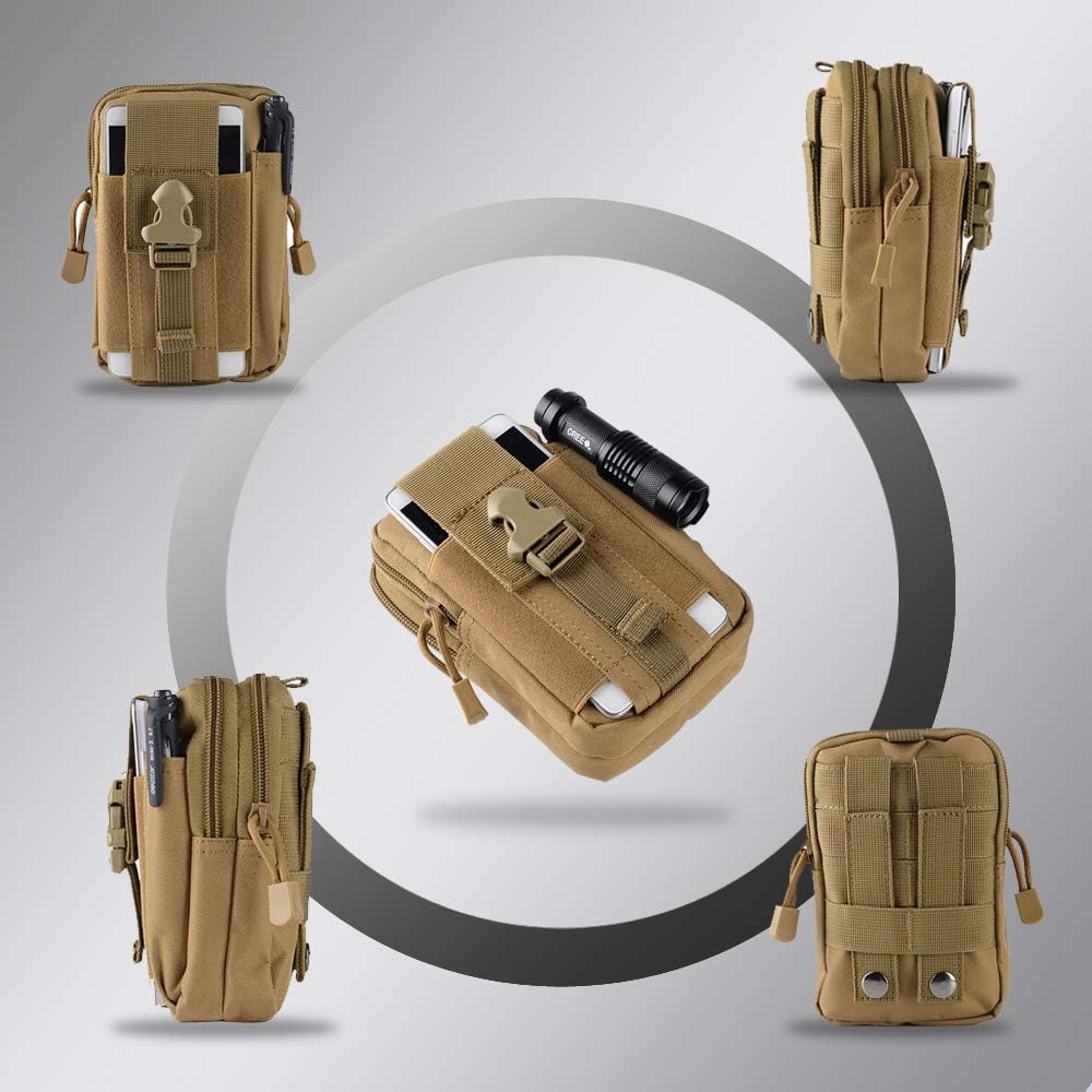 Tactical Molle Belt Pouch Mili - Edc Concealed Carry Belt ulasan dan harga