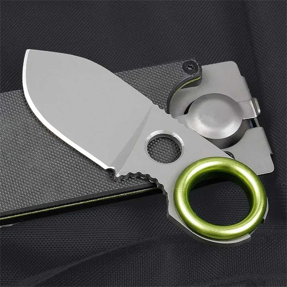 Mini EDC Ring Fixed Blade Knif - Edc Pocket Carry Fixed Blade ulasan dan harga