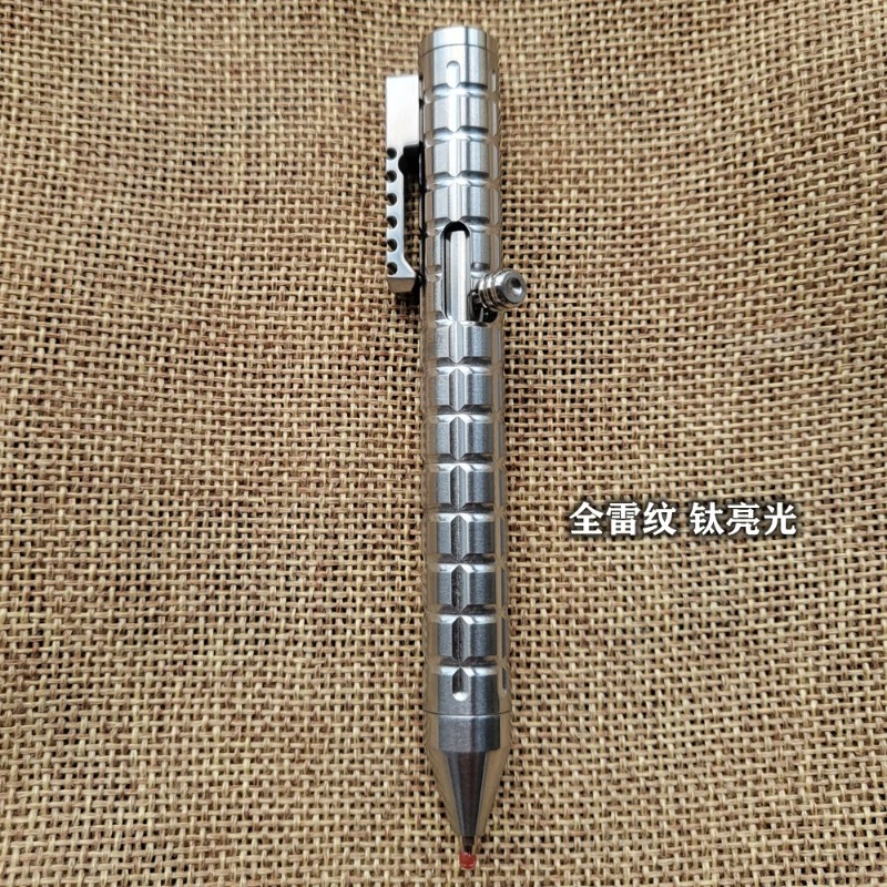 1 Piece Titanium Alloy Bolt Pe - Edc Carry Piece ulasan dan harga