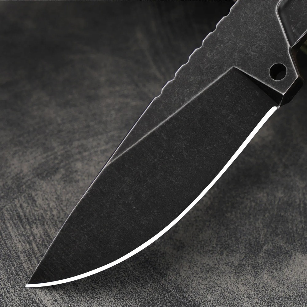 EDC Knife Neck Knife D2 Blade  - Edc Fixed Blade Deep Carry ulasan dan harga