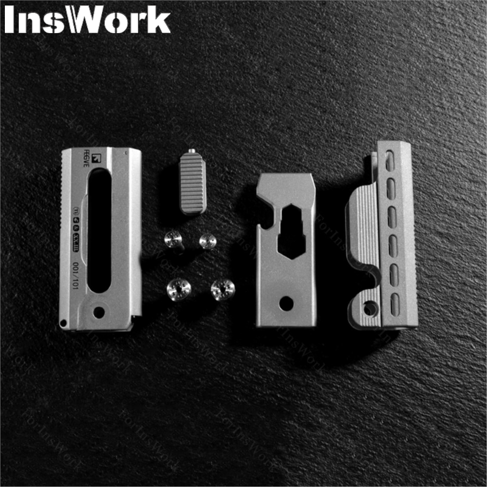 FEGVE Titanium Alloy Edc Pry B - Edc Carry Piece ulasan dan harga