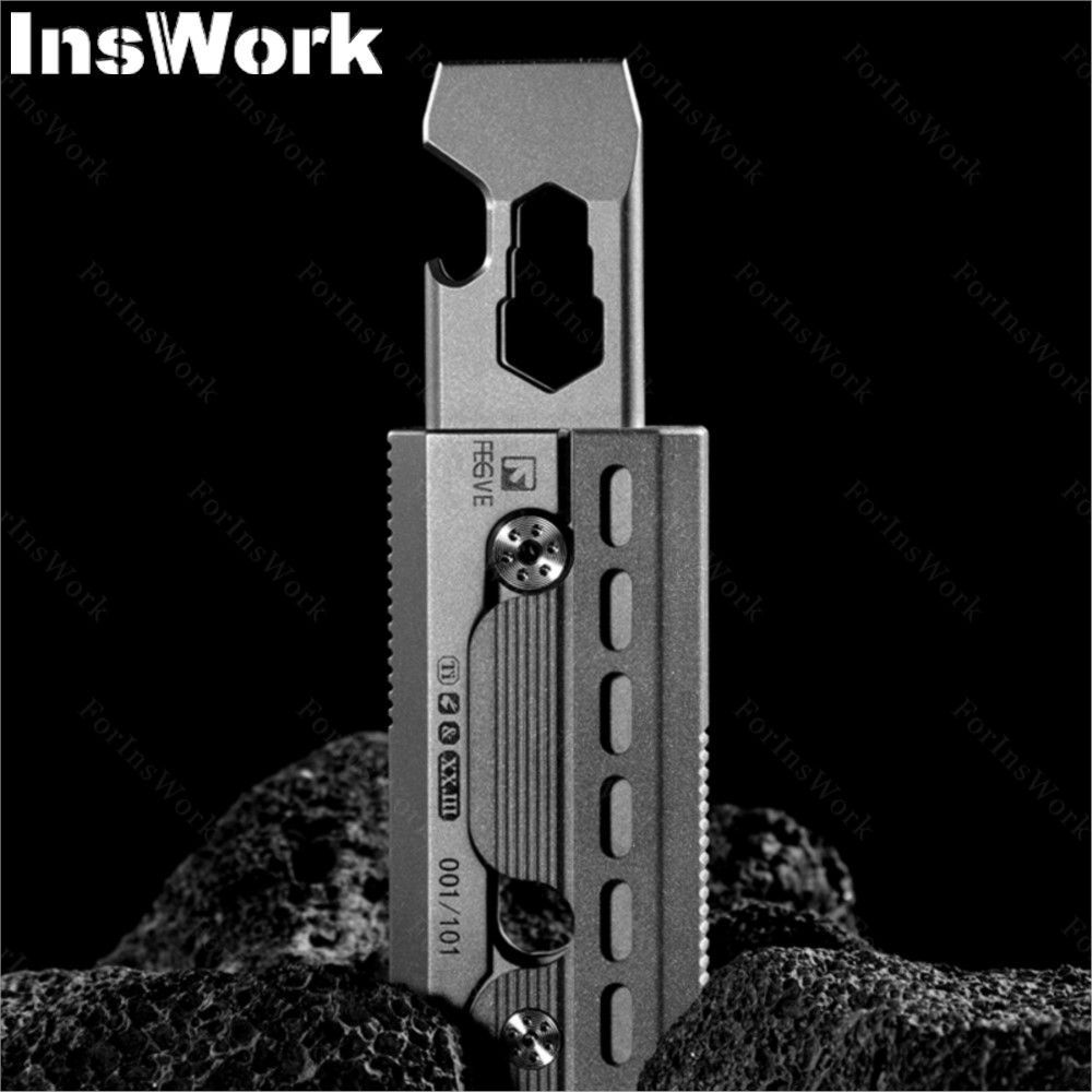 FEGVE Titanium Alloy Edc Pry B - Edc Carry Piece ulasan dan harga