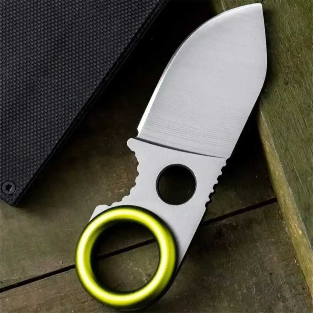 Mini EDC Ring Fixed Blade Knif - Edc Pocket Carry Fixed Blade ulasan dan harga