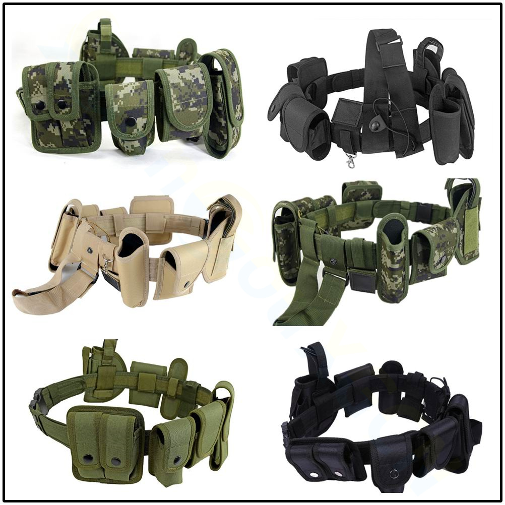 Outdoor Tactical Belt Set Poli - Edc Concealed Carry Belt ulasan dan harga