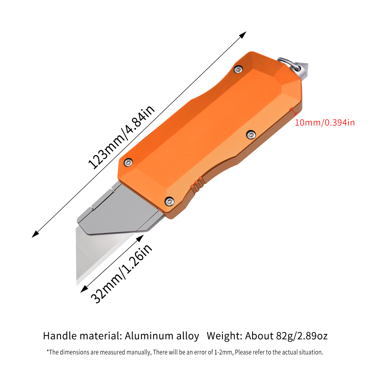 Two-piece aluminum alloy combi - Edc Carry Piece ulasan dan harga